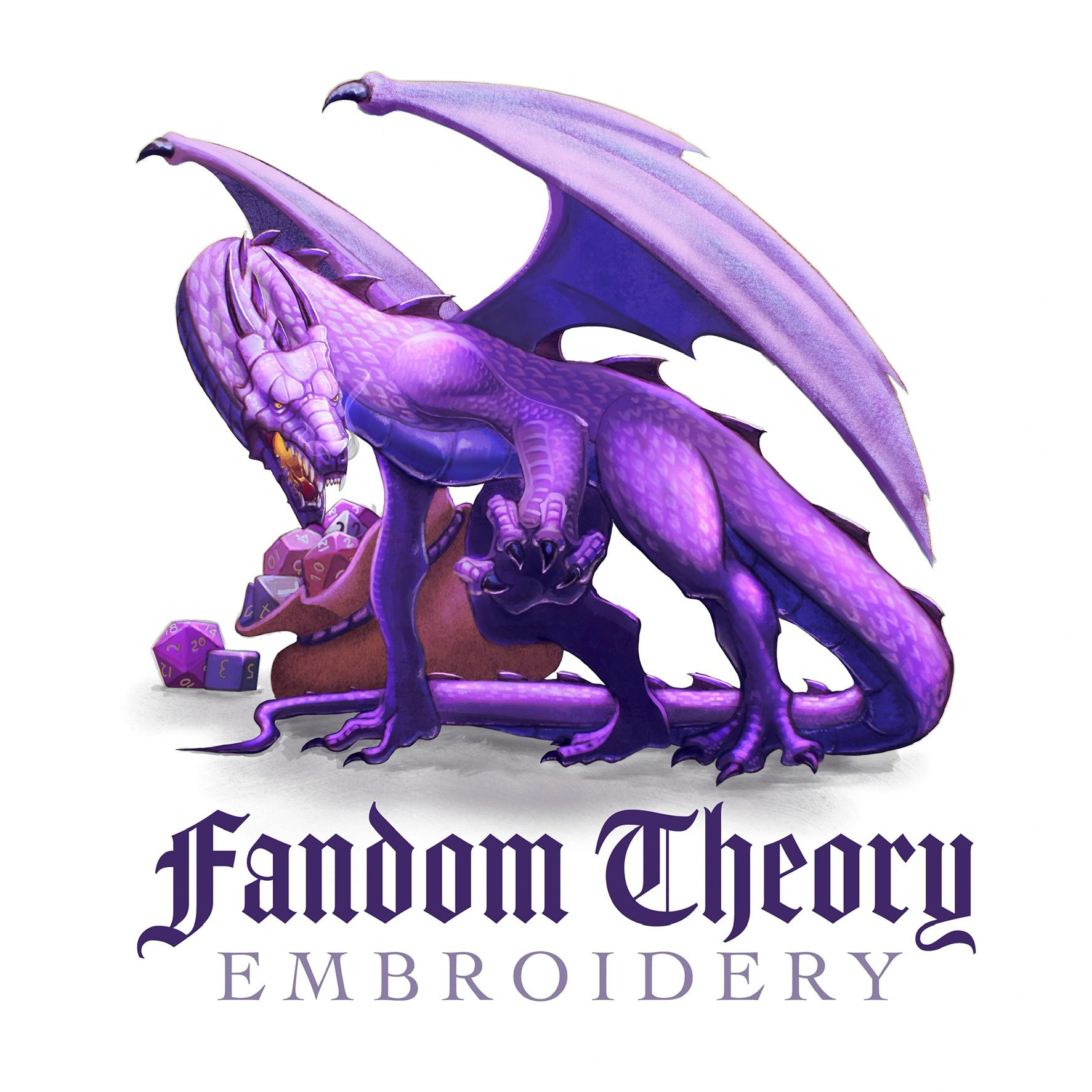 Fandom Theory Embroidery